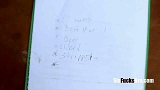 Step Sister Gifts Herself to Addison Lee