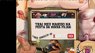 In perverse tales, she cheats on her husband at her daughter's party