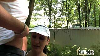 Mature German Woman Gives Outdoor Blowjob In High Definition!