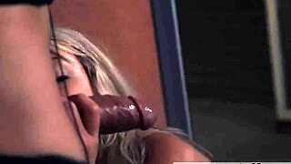 Cute Platinum-Blond Valerie White Dominates With Top Teen Cumshots