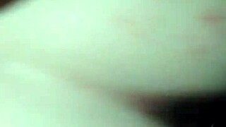 A interracial couple shares a creampie moment