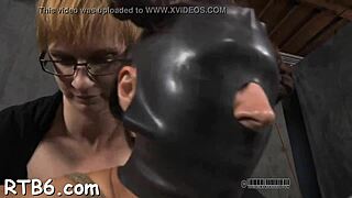 Serf Gets Beaver Punished by Lusty Mistress