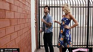 Jewelz Blu's Fire Dance Turns Into Intense Fucking At Tiki Bar