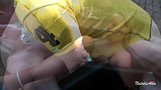 Outdoor German Couple Gets Fucked Hard