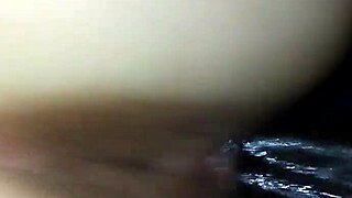 A interracial couple shares a creampie moment