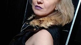 Milf Gives Blowjob In Car At Swing