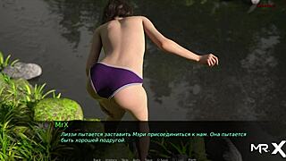 Girls swim topless in the pool, riding cowgirl style from POV in this anime hentai episode.