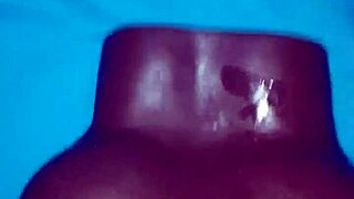 French woman masturbating and fucking her black toy