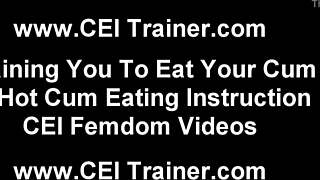will you crave tasting your own cum cei?