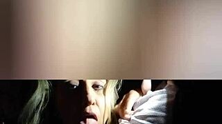 Milf Gives Blowjob In Car At Swing