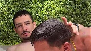 Teen 18+ Twink Tattoo Big Ass Bareback Creampie