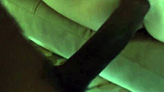 Horny Teen Brunette Devours Big Black Cock!