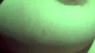 I tease my big boobs and slide dildos into my wet pussy