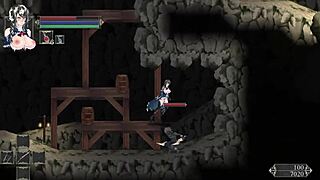 Big tits teen gets anal in group gameplay night!