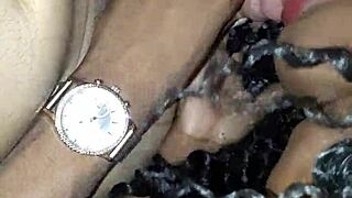 melissa bombom feels so thrilled sucking allan guerra gomes' cock in this amateur mma fighter blowjob session