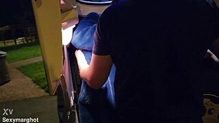 I picked up a milf on the highway parking lot and fucked her ass