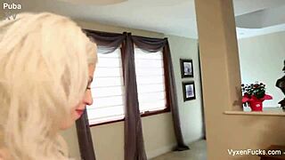 sexy vyxen steel fucks on the porn set with her big tits and ass