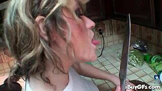 Tyla Wynn passionately drains cock with intense blowjob