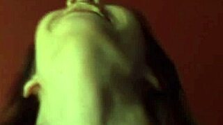 Horny Teen Brunette Devours Big Black Cock!