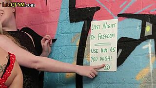 femdom milf and babes in cfnm group handjob action