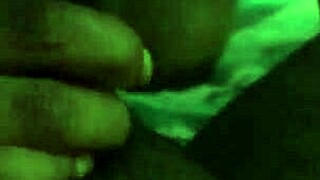 why does ebony suck thick uncut cock sloppy?