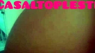 Native Couple Uses Dildo On Ass And Cock For Sex