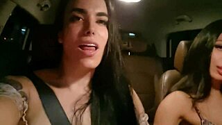 hunting trans whore on street with luizadevil2.