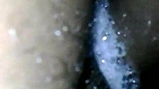 Ebony Babe Gives blowjob and deep throat oral sex