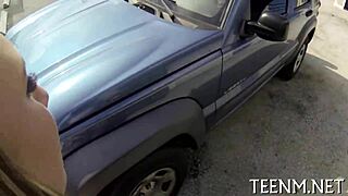 LOOK AT Brooke Wylde SUCKING that COCK with her NATURAL TITS!