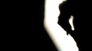 subtle shadow play with enticing self-pleasure