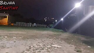 Bruna Fucking in Boate Luxuria Parking Lot