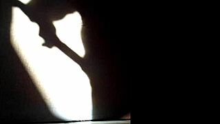 subtle shadow play with enticing self-pleasure