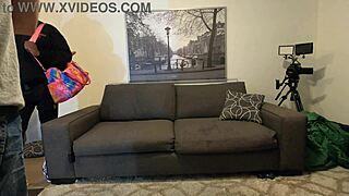 Cinnamon Baileyy's ebony pov casting interview leads to intense squirting