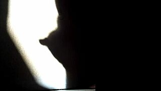 subtle shadow play with enticing self-pleasure