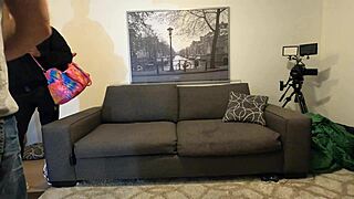 Cinnamon Baileyy's ebony pov casting interview leads to intense squirting