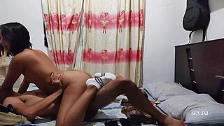 This latin bitch has a monstrous cock with that gives a creampie orgasm
