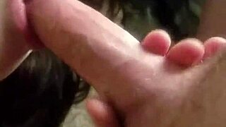 Girlfriend Teases Pussy While Sucking Cock Deep