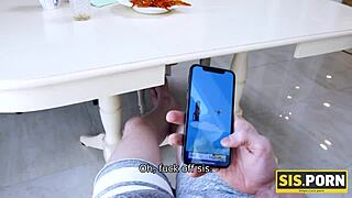 Finish Homework, Then Get Scored By Stepbrother!