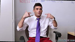 Lance gives boy big birthday surprise in gay sex