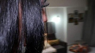 Choque de gozada na festa com latina teen