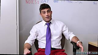 Lance gives boy big birthday surprise in gay sex