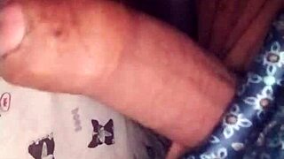 Married MILF Turns Off Light to Suck Stranger in Bathroom on Webcam