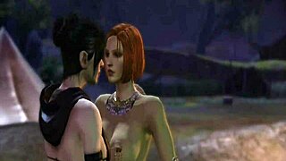 leliana strapons morrigan