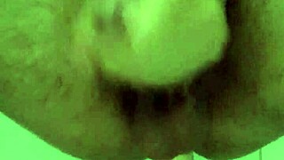 feeling wild with my favorite dildo in deep action