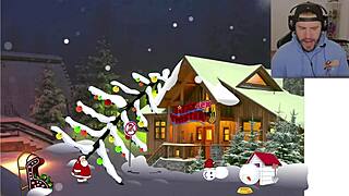 In this uncensored hentai Christmas game, bad Santa engages in doggystyle anal with cumshot