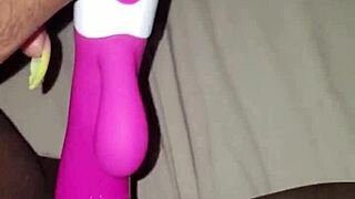 Why Does The Vibrator Keep Dying During Up Close Wet Pussy Play?