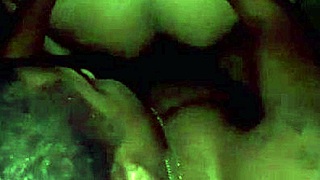 Fucking Thick Ebony Bitch From Back For Facial