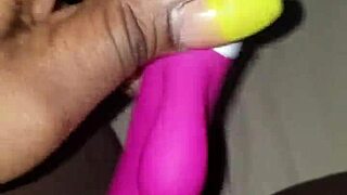 Why Does The Vibrator Keep Dying During Up Close Wet Pussy Play?
