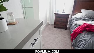 horny busty stepmom lexi luna tit fucked stepson before blowjob in bathtub