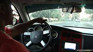 Blonde Babe Rides Big Black Cock Interracially.